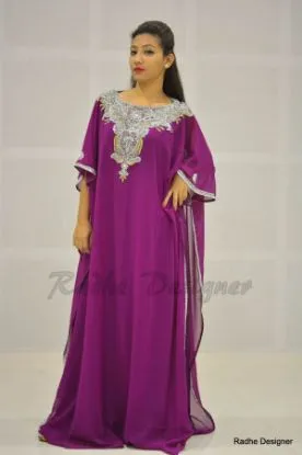 Picture of dubai moroccan kaftan dress abaya jilbab jalabiya w