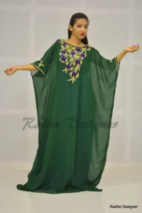 Picture of modest maxi gown dubai modern arabian takshita exclusiv