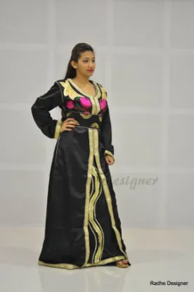 Picture of modest maxi gown dubai elegant modern fancy kaftan for 