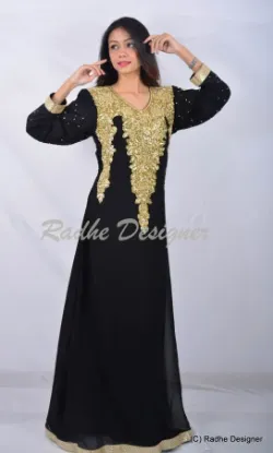 Picture of moroccan party wear full length costume perfect for any