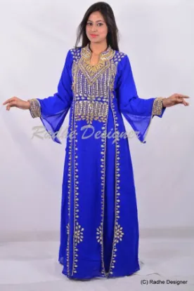 Picture of modest maxi gown farasha abaya jalabiya fantasy dubai k