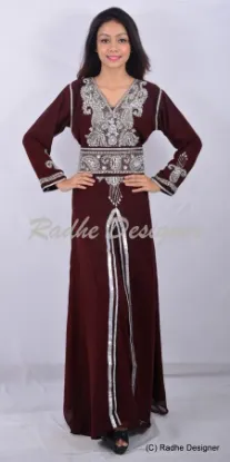 Picture of moroccan party wear wedding gown perfect for daily use 