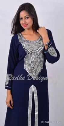 Picture of kaftan abaya fancy jilbab jalabiya wedding gown arabian