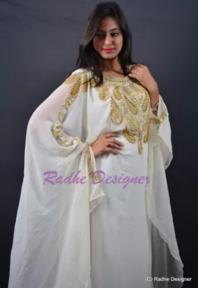 Picture of bridal dubai modern farasha jilbab dress for women,abay