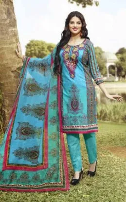Picture of designer anarkali salwar kameez suit indian pakistani b