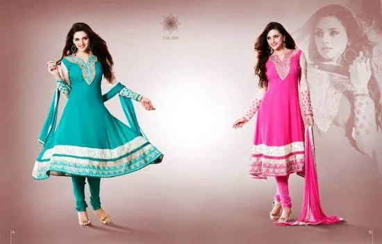 Picture of 15 designer indian pakistani bollywood suit party diwal