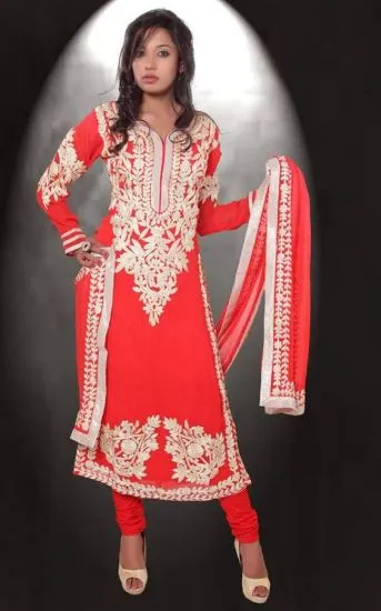 Picture of bollywood party salwar kameez traditional shalwar kamee