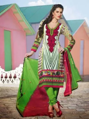 Picture of designer salwar kameez inspired by maria b unstitched s