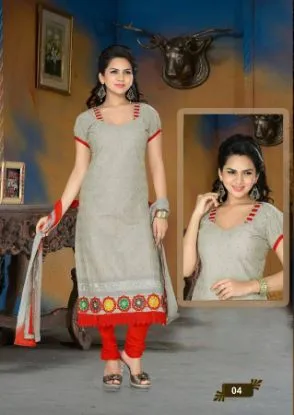 Picture of designer salwar kameez party wear dress embroidered sui