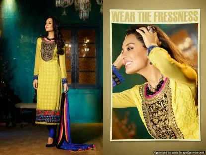 Picture of designer shalwar kurti indian dress pakistani ethnic an