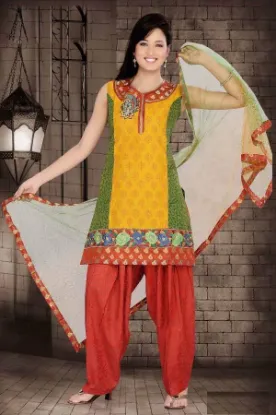 Picture of indian modest maxi gown pakistani anarkali salwar kamee