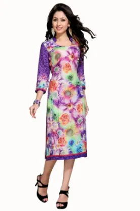 Picture of women maxi gowny bandage batik print kaftan casual long