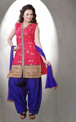 Picture of modest maxi gown designe beautiful cotton salwar kameez