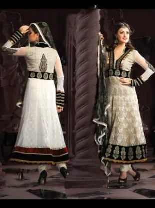 Picture of indian pakistani shalwar ethnic designer suit anarkali 