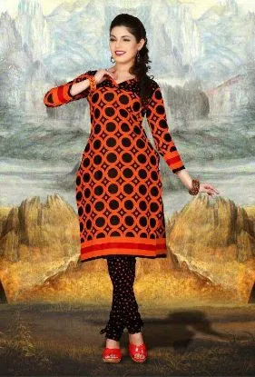 Picture of indian cotton patiala salwar suit moroccan style outfit