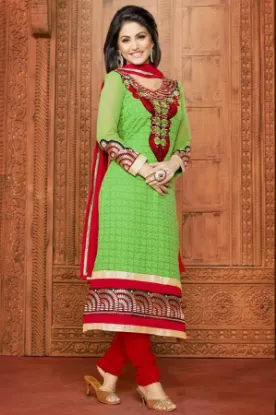 Picture of indian designer anarkali dress shalwar suit ethnic paki