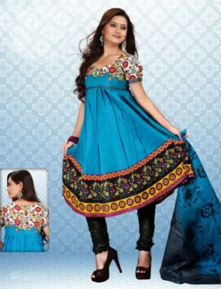 Picture of indian designer anarkali shalwar dress pakistani eid sa