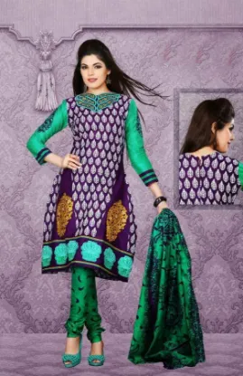 Picture of indian designer pakistani anarkali dress shalwar suit e