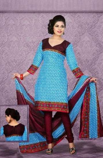 Picture of indian designer pakistani ethnic anarkali shalwar suit 