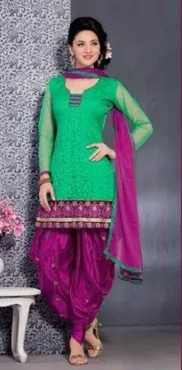 Picture of bollywood ethnic pakistani full length gown indian desi
