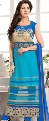 Picture of indian anarkali salwar kameez designer suit lehnga boll