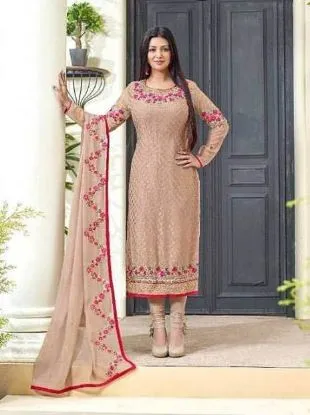 Picture of indian salwar kameez loomaxi gown unstitched dress mate