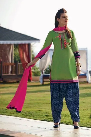 Picture of anarkali ethnic salwar kameez indian designer pakistani