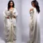Picture of Premium White Georgette Jilbab Dress for Women