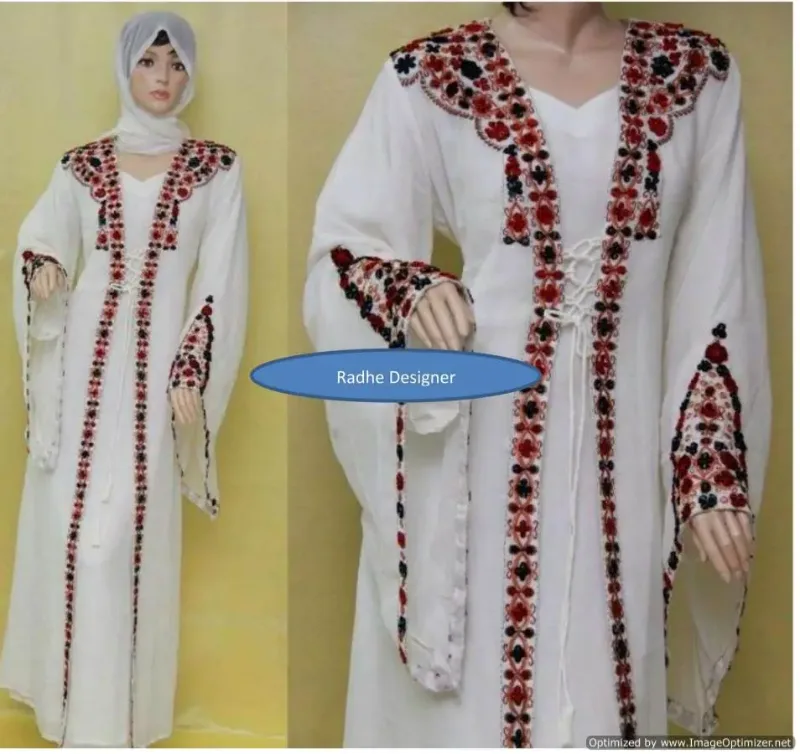 Picture of Radhe Designer Multicolor Georgette Kaftan Dress for Women - F6813