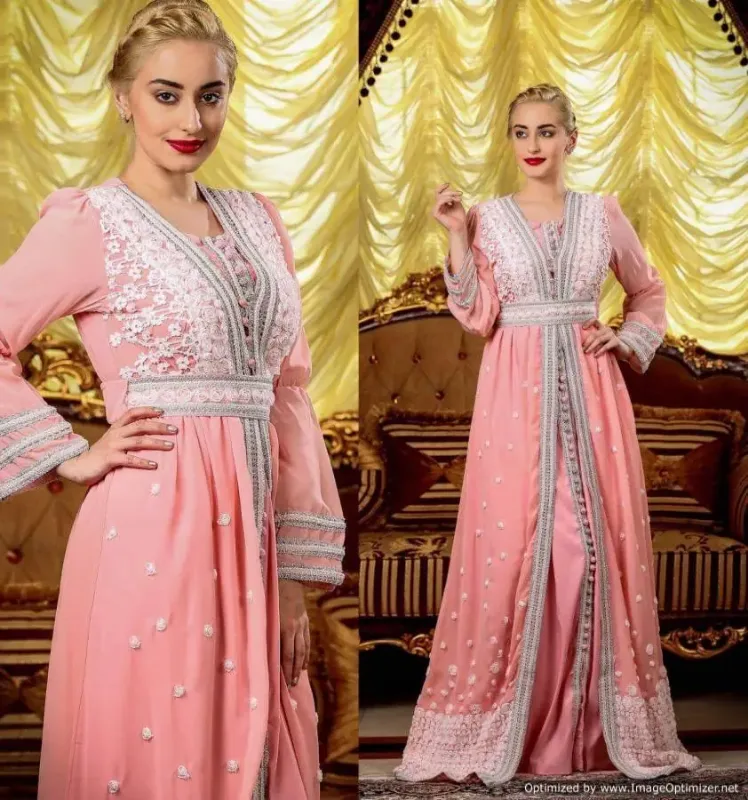 Picture of Radhe Designer Multicolor Georgette Kaftan Dress for Women - F6844
