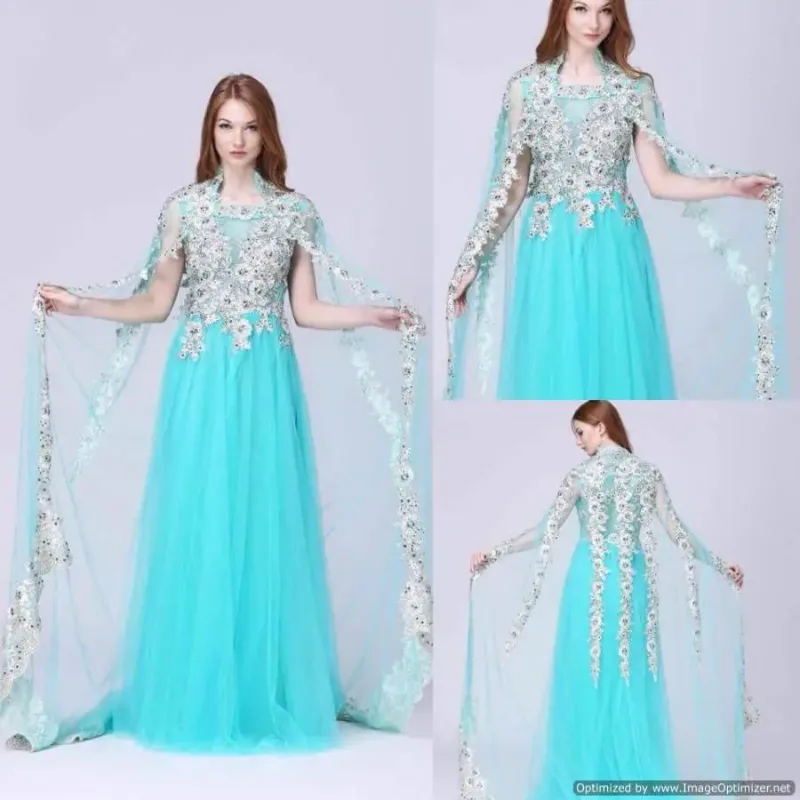 Picture of White Georgette Arabian Style Gown for Women