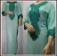 Picture of Classic Multicolor Georgette Jalabiya Gown for Women