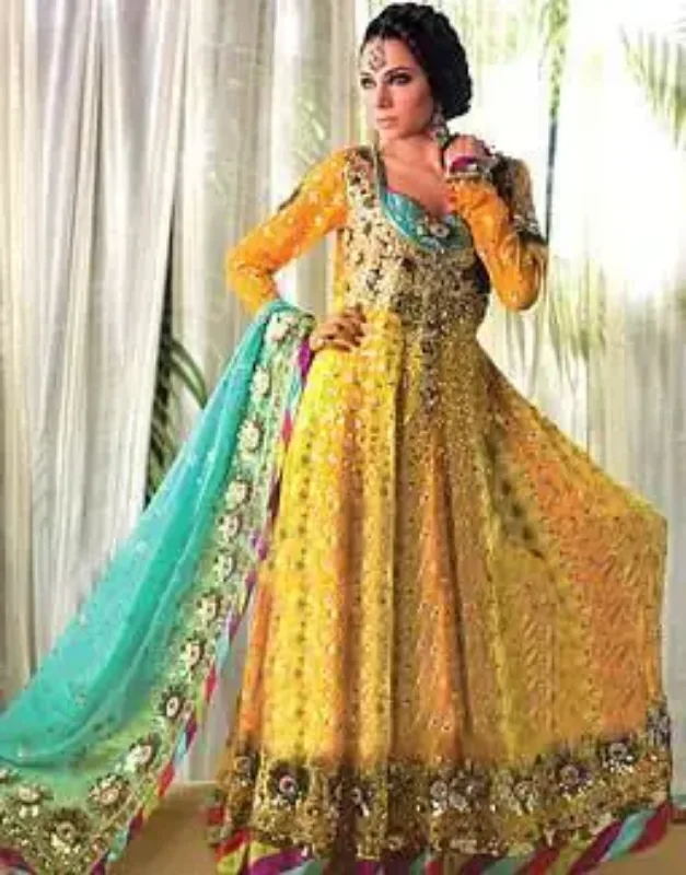 Picture of Clean Look Multicolor Georgette Jilbab Dress for Women