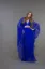 Picture of Festive Multicolor Georgette Jalabiya Gown for Women