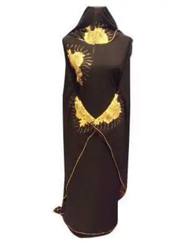 Picture of Elegant Purple Georgette Dubai Style Kaftan for Women