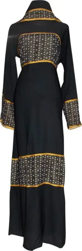 Picture of Multicolor Georgette Dubai Style Kaftan for Women
