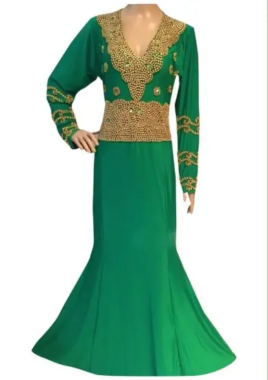 Picture of 2 color evening dresses,kaftan target,abaya,jilbab,kaff