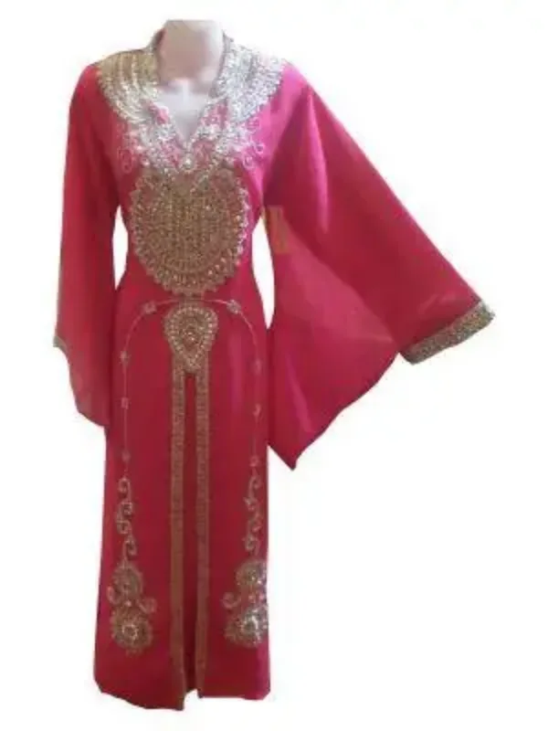 Picture of Classic Multicolor Georgette Takshita Dress for Women