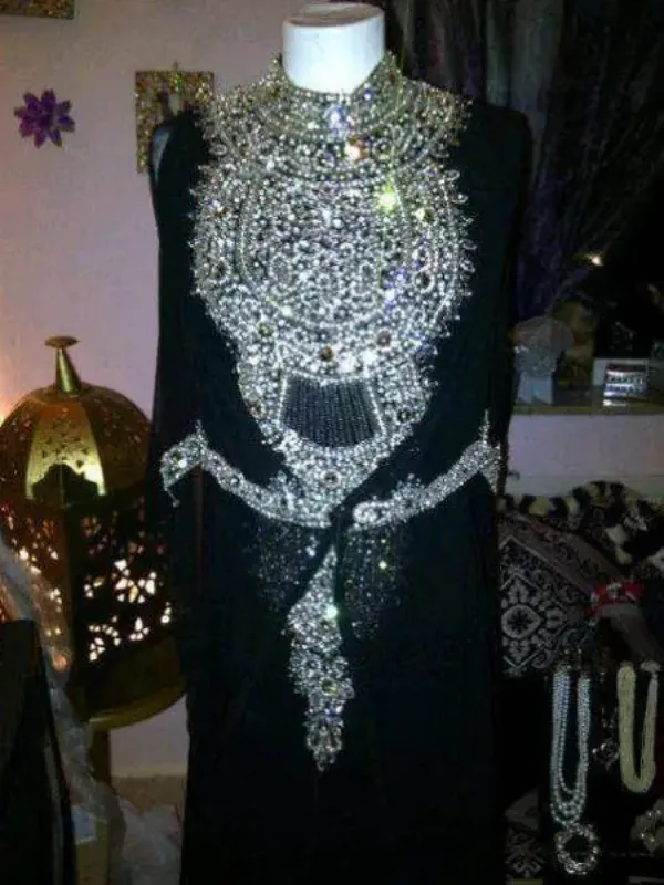 Picture of Radhe Designer Multicolor Georgette Kaftan Dress for Women - F8990