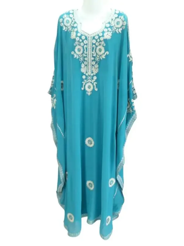 Picture of Radhe Designer Multicolor Georgette Kaftan Dress for Women - F3617