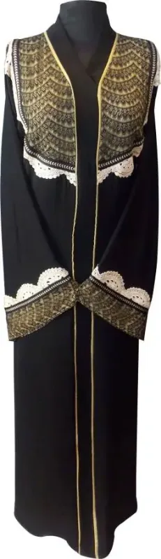 Picture of Refined Multicolor Georgette Dubai Style Kaftan for Women