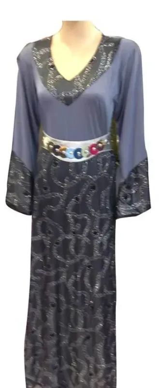 Picture of Radhe Designer Multicolor Georgette Kaftan Dress for Women - F9656