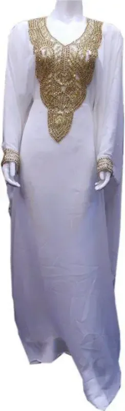 Picture of Radhe Designer Multicolor Georgette Kaftan Dress for Women - F8975