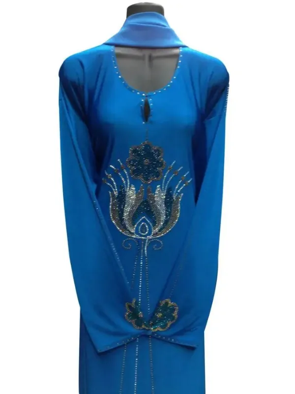 Picture of Radhe Designer Multicolor Georgette Kaftan Dress for Women - F3656