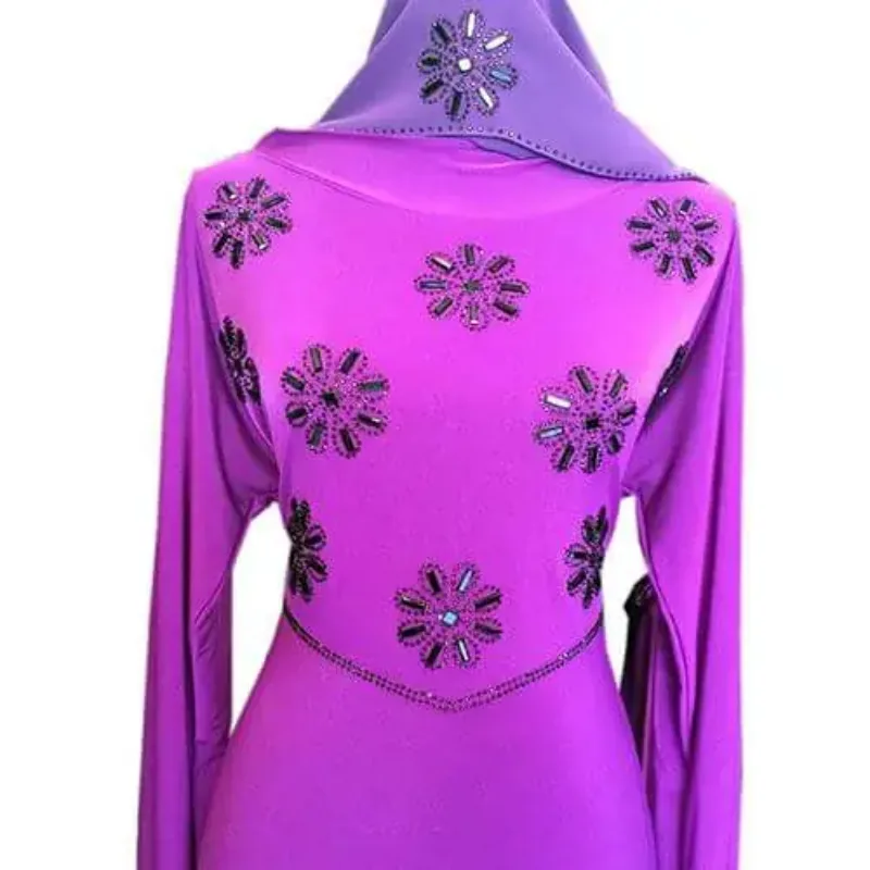 Picture of Boutique Multicolor Georgette Dubai Style Kaftan for Women