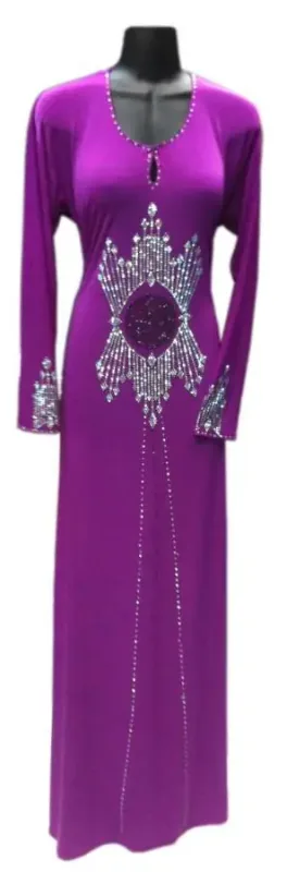 Picture of Radhe Designer Multicolor Georgette Kaftan Dress for Women - F3669