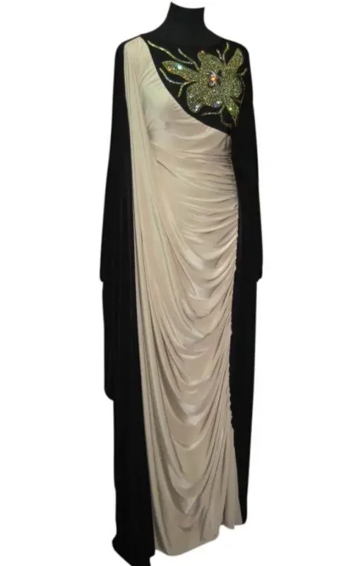 Picture of Radhe Designer Multicolor Georgette Kaftan Dress for Women - F3574