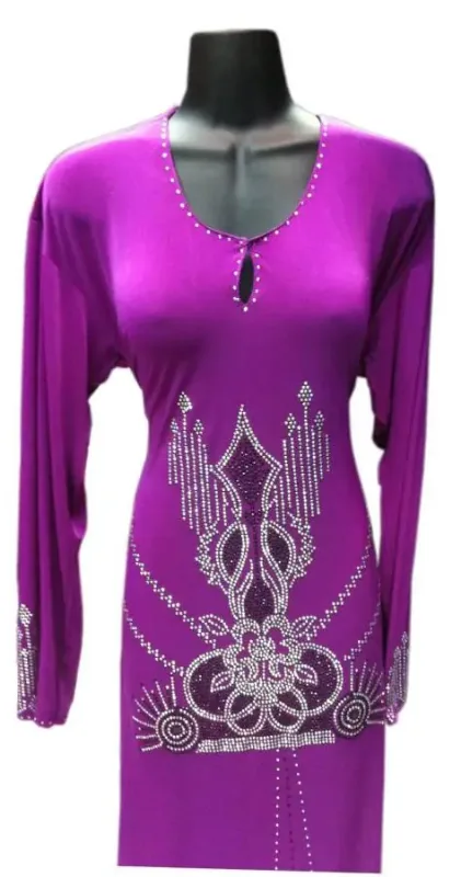 Picture of Radhe Designer Blue Georgette Kaftan Dress for Women - F3670