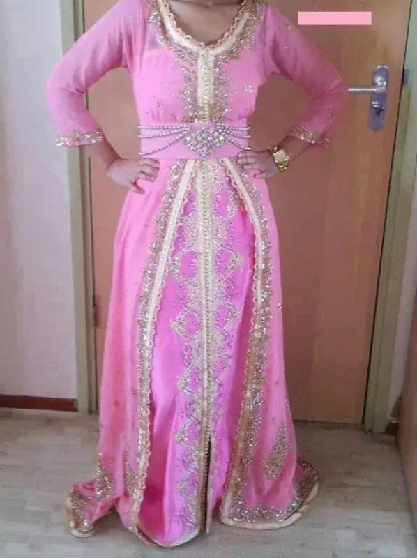Picture of Radhe Designer Purple Georgette Kaftan Dress for Women - F6551