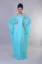 Picture of Modern Purple Georgette Moroccan Kaftan Dress for Women